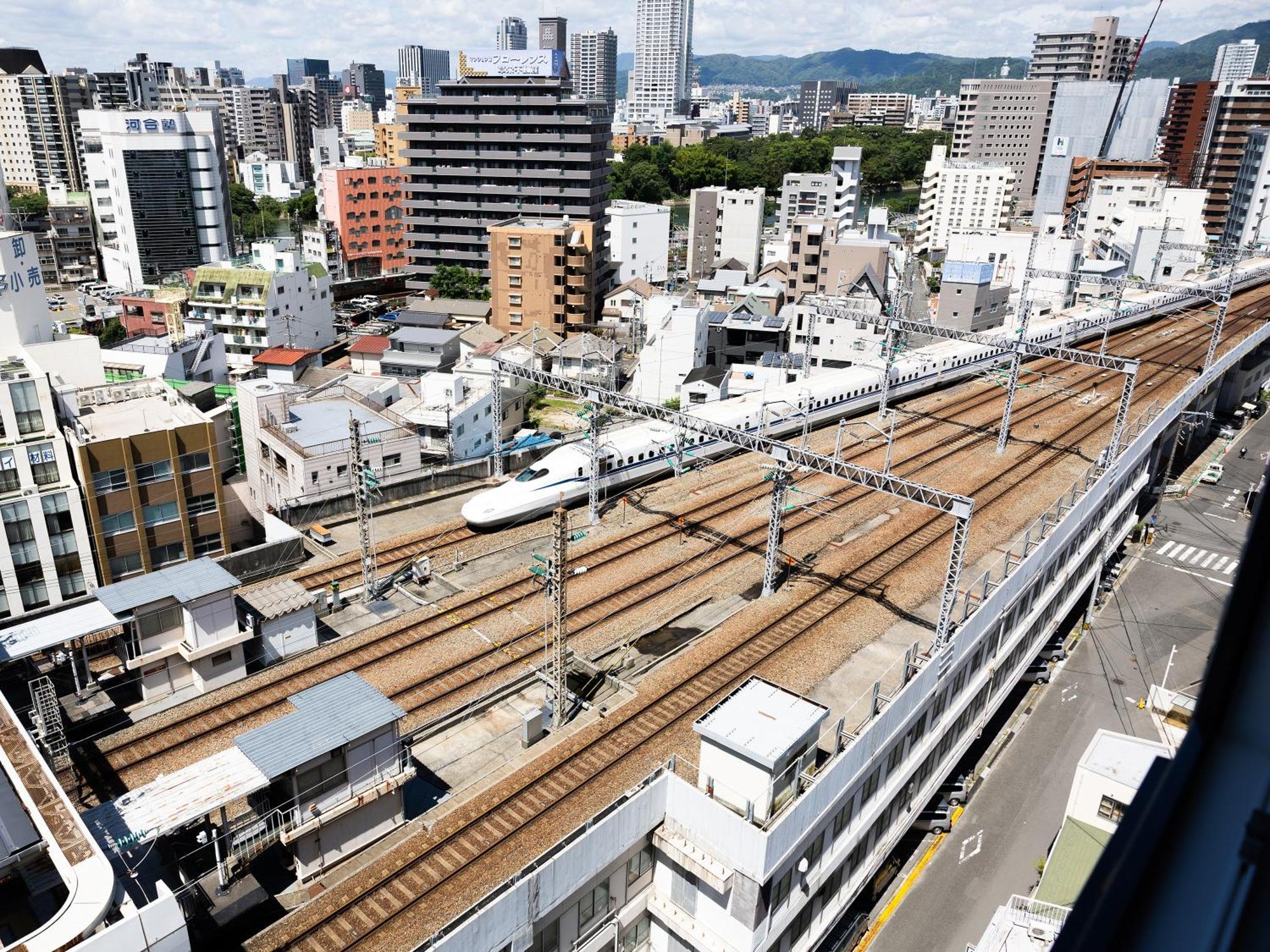 Apa Hotel Hiroshima Ekimae Shinkansenguchi Exterior foto